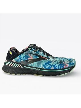 Brooks Adrenaline GTS 22 Women's Running Shoes Multicolor Graffiti Size 10